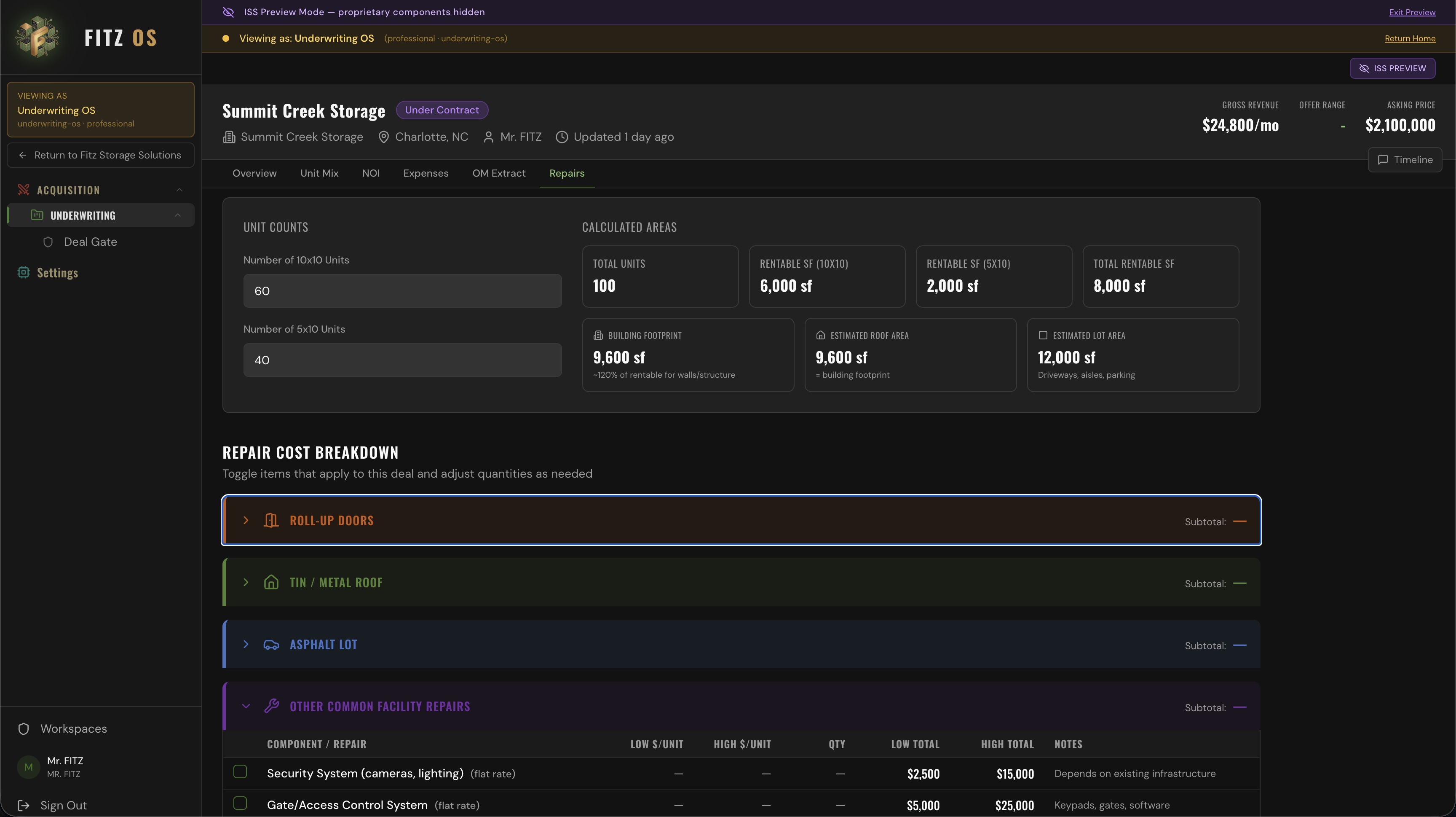 Execution checklist tracking due diligence progress